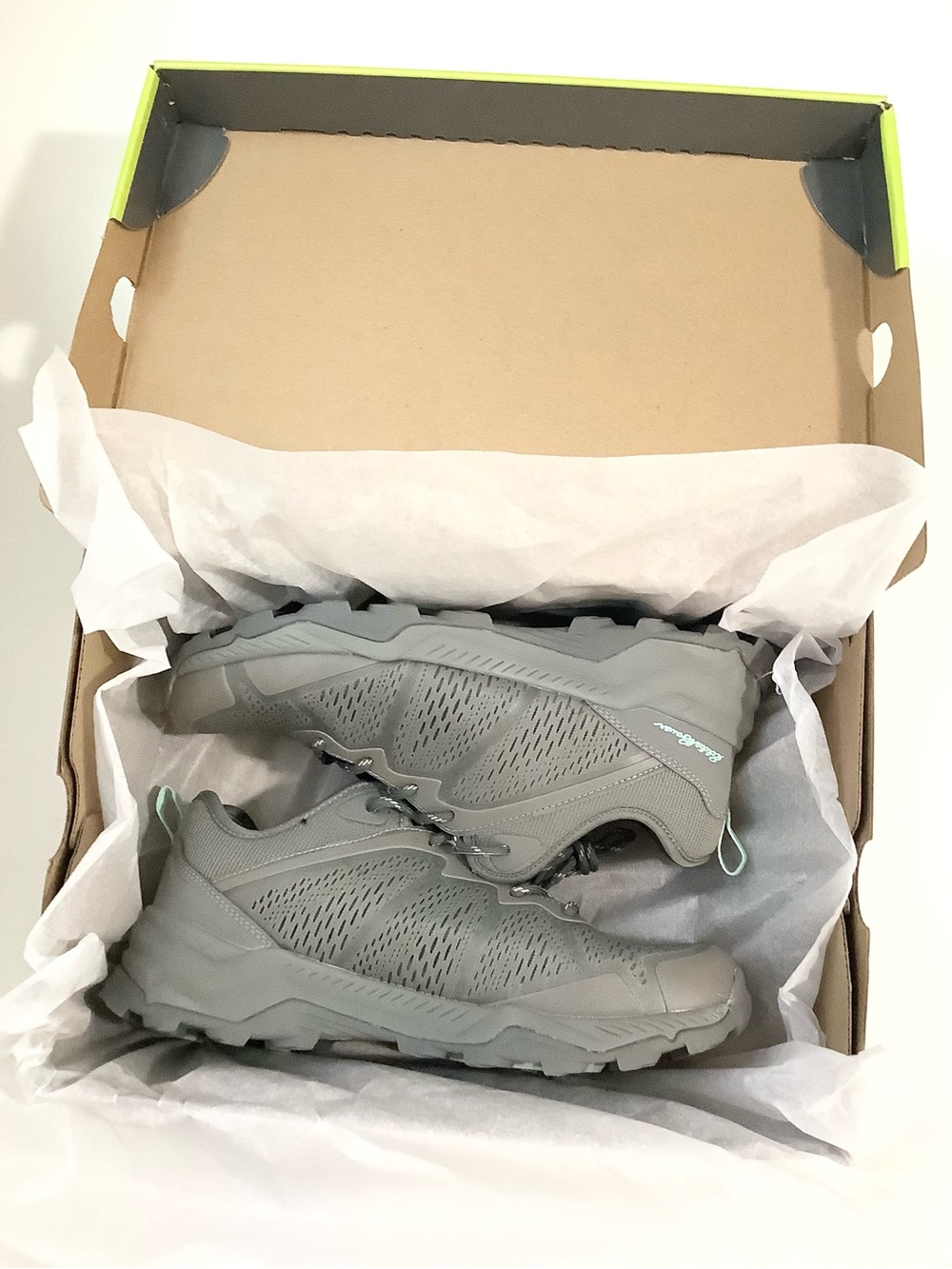 Eddie Bauer Women’s Gray Athletic Trail Ortholite Sneakers Hiking Outdoor Sz.8